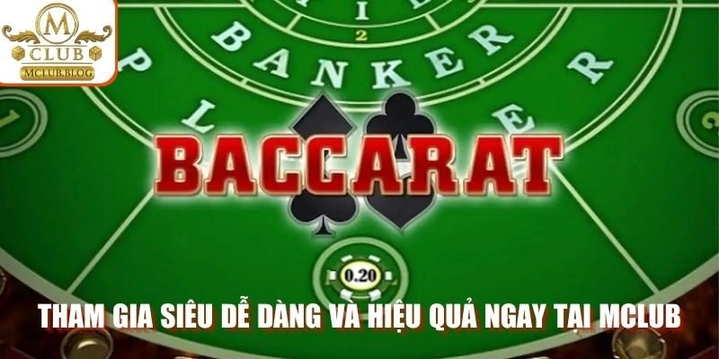 Tham gia siêu dễ dàng và hiệu quả ngay tại Mclub